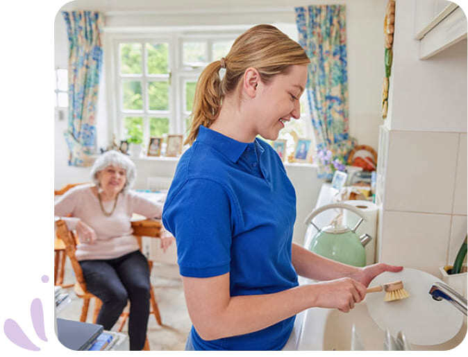 mycare-advantage-respite-care-washing dishes